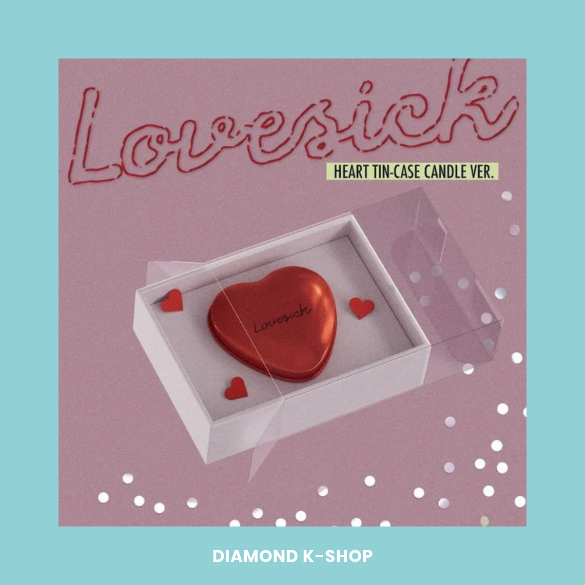 ITZY: CHAERYEONG - Lovesick (HEART TIN-CASE CANDLE ver.)