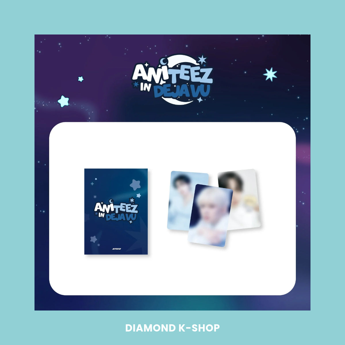 ATEEZ - ANITEEZ IN DEJA VU MD: RANDOM TRADING CARD