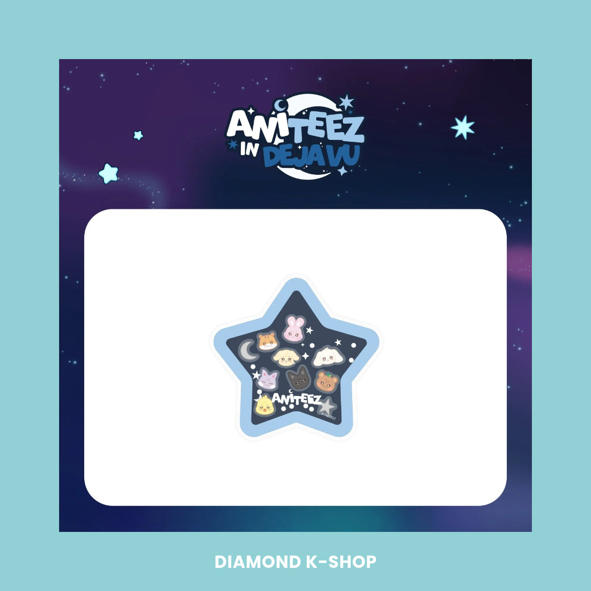 ATEEZ - ANITEEZ IN DEJA VU MD: ACRYLIC SHAKER MAGNETIC SMART TOK