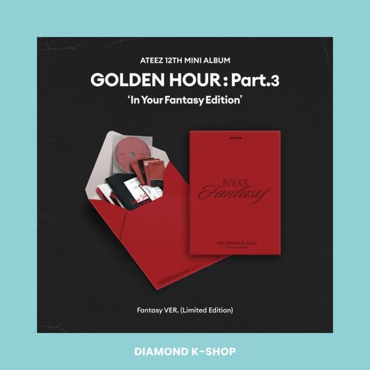 ATEEZ - GOLDEN HOUR : Part.3 ‘In Your Fantasy Edition’ (Limited)