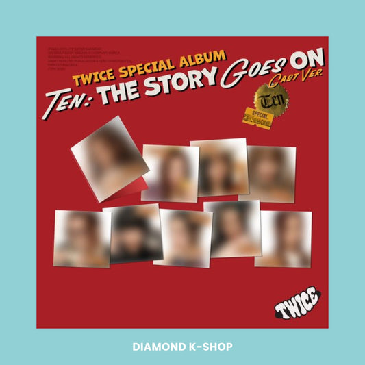 TWICE - TEN: The Story Goes On (CAST ver.) + POB Oficial