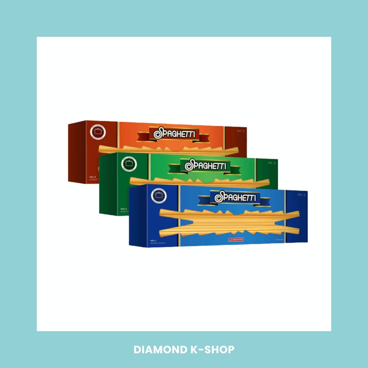 LE SSERAFIM - SPAGHETTI (Photobook)