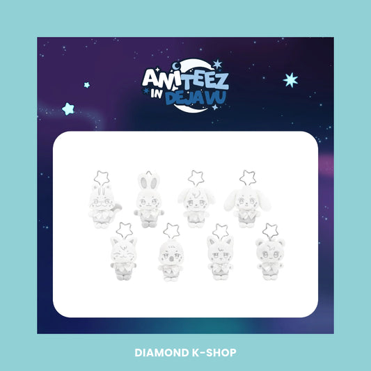 ATEEZ - ANITEEZ IN DEJA VU MD: SILVER ANITEEZ PLUSH KEYRING