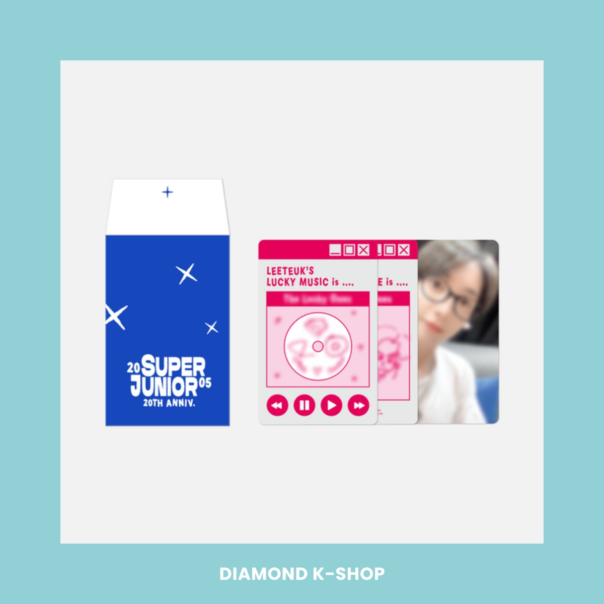 SUPER JUNIOR - LUCKY CARD SET [20TH ANNIVERSARY MD]