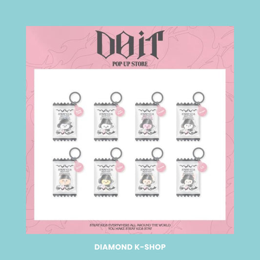 STRAY KIDS - "DO IT" POP-UP: SKZOO SHAKER KEYRING