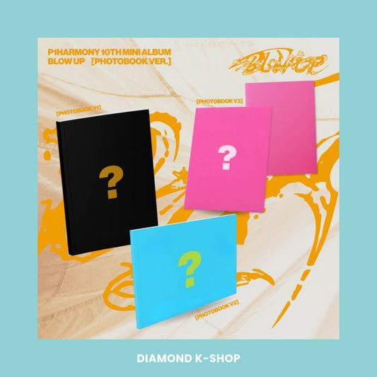 P1HARMONY - BLOW UP (Photobook) + POB Ktown4u
