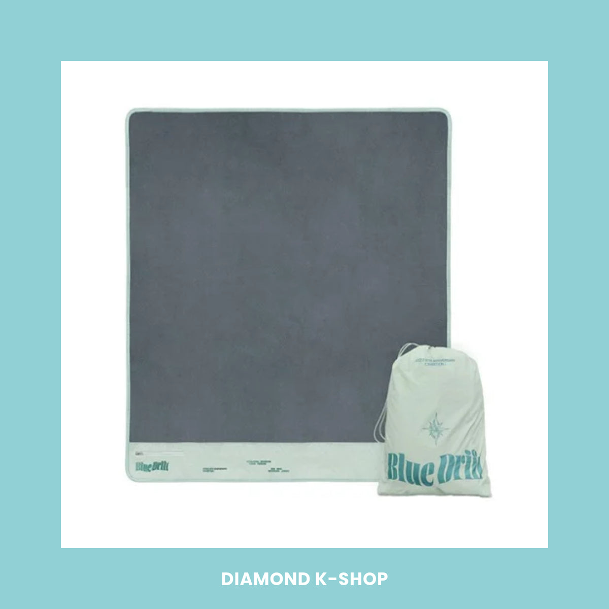 ATEEZ - 8th Anniversary Exhibition BLUE DRIFT OFFICIAL MD: BLANKET