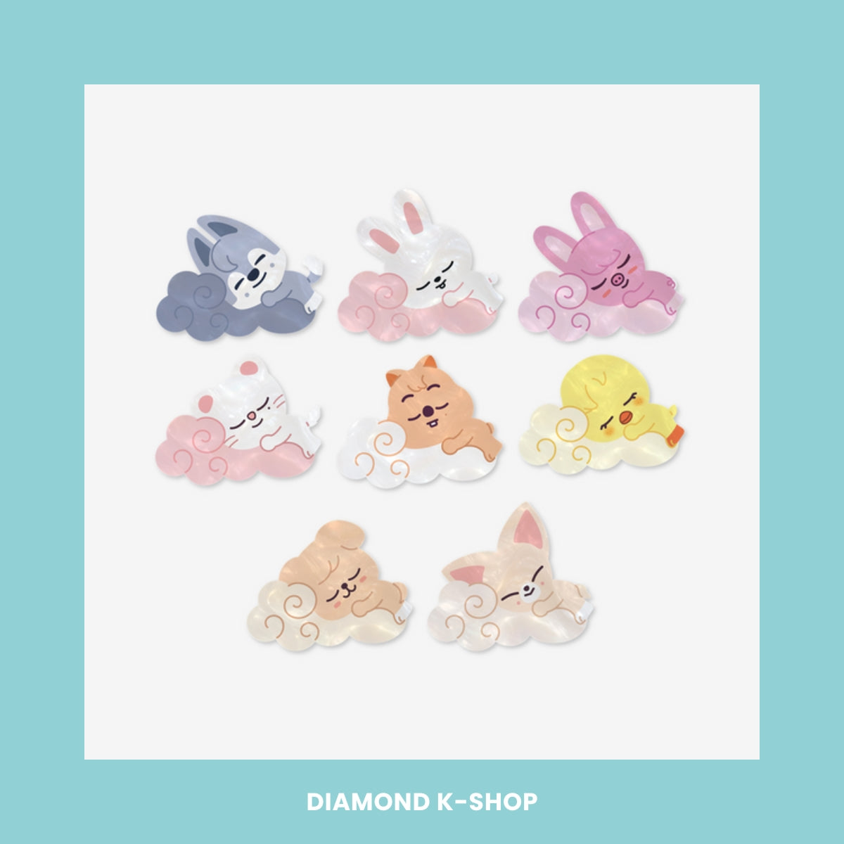 STRAY KIDS - RUN IT SEOUL MD: ACRYLIC HAIR CLIP