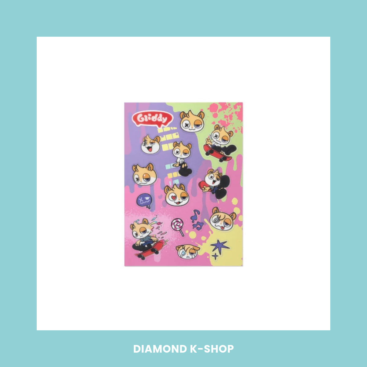 EVAN - Gliddy Official Merch: Sticker Set