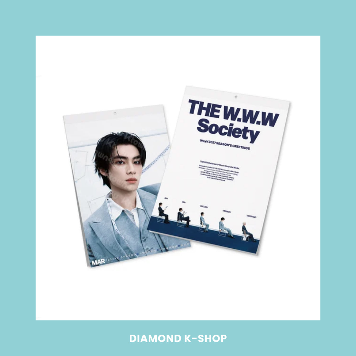 WAYV - 2027 SEASON'S GREETINGS: THE W.W.W SOCIETY + POB Ktown4u