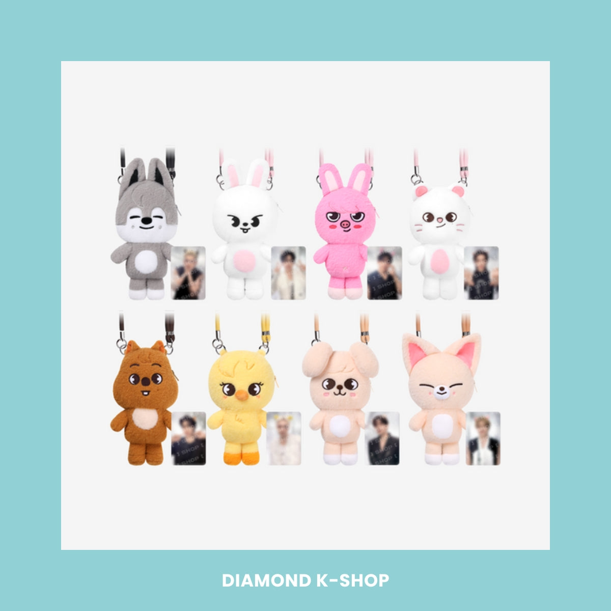 STRAY KIDS - RUN IT SEOUL MD: PLUSH CROSS BAG