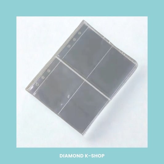 Hojas para binder 4X4
