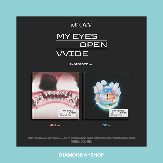 MEOVV - My Eyes Wide Open (Photobook) + POB Oficial