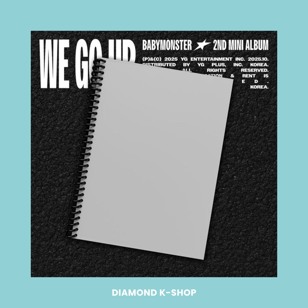 BABYMONSTER - WE GO UP (GO ver.) + POB Oficial