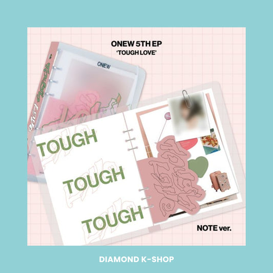 SHINee: ONEW - TOUGH LOVE (NOTE ver.) + POB Ktown4u