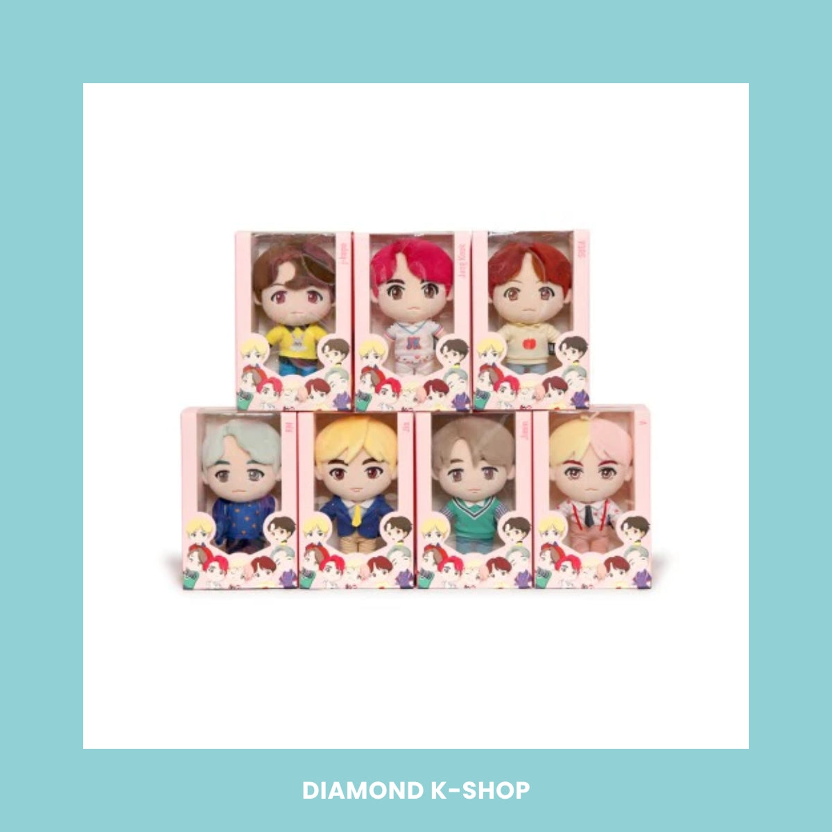 BTS - CHARACTER PLUSH TOY
