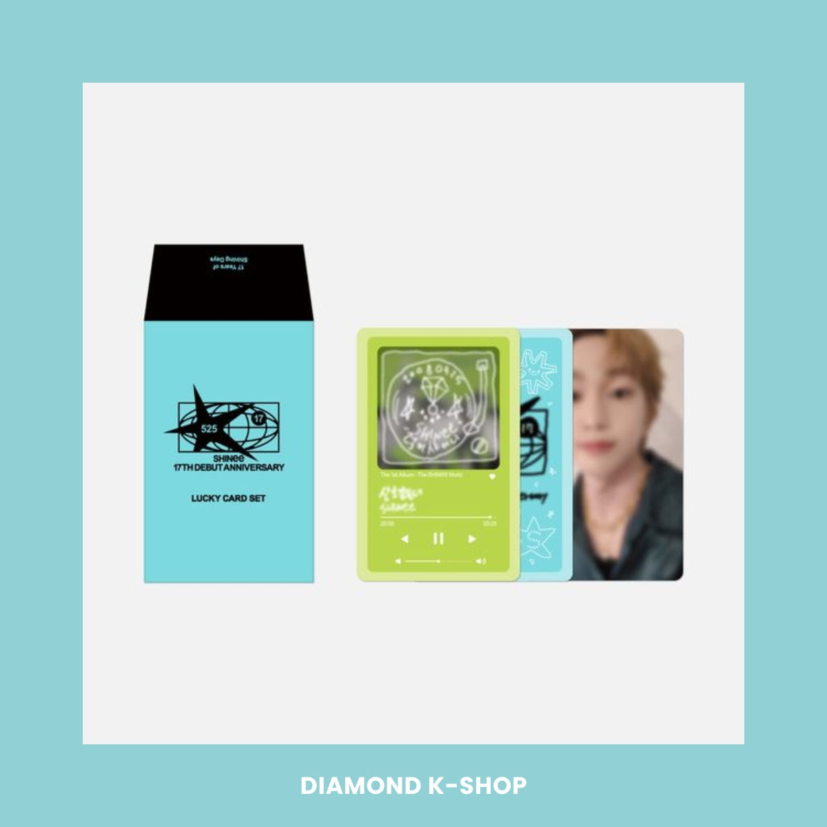 SHINee - [17th Anniversary official MD] - Lucky Card Set