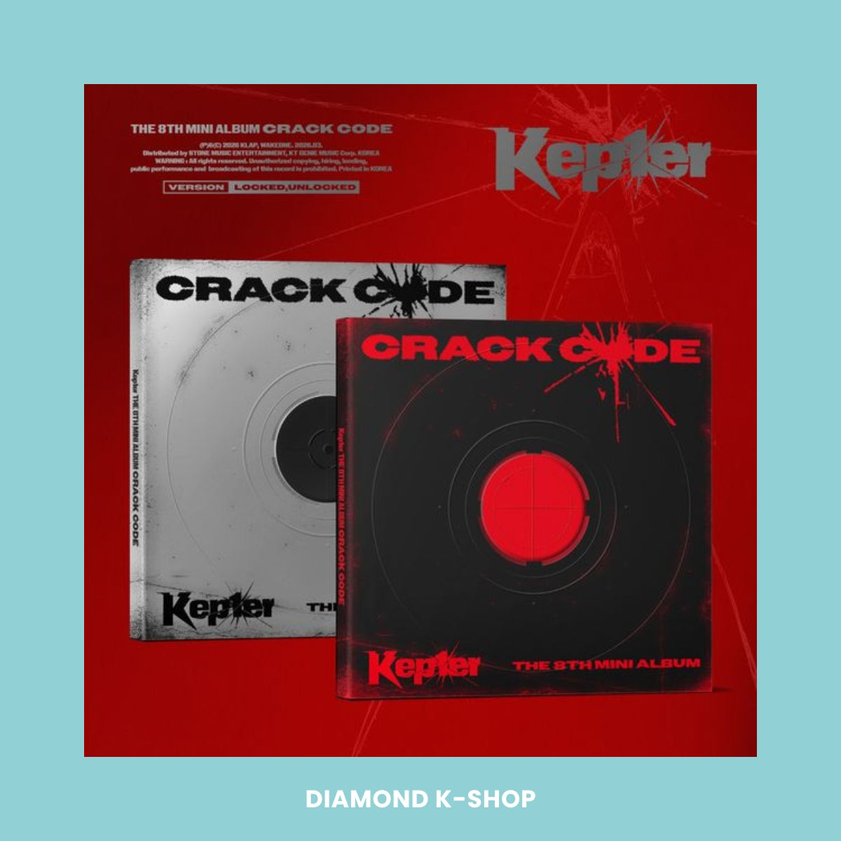 KEP1ER - CRACK CODE (Photobook) + POB Ktown4u