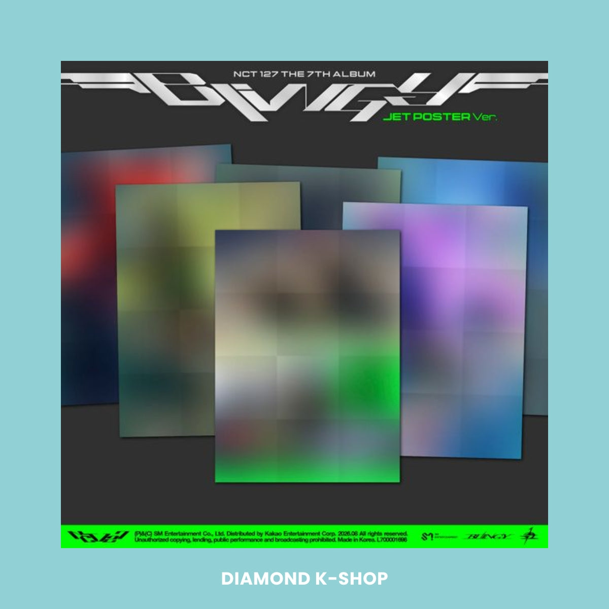 NCT 127 - BLINGY (JET Poster ver.)