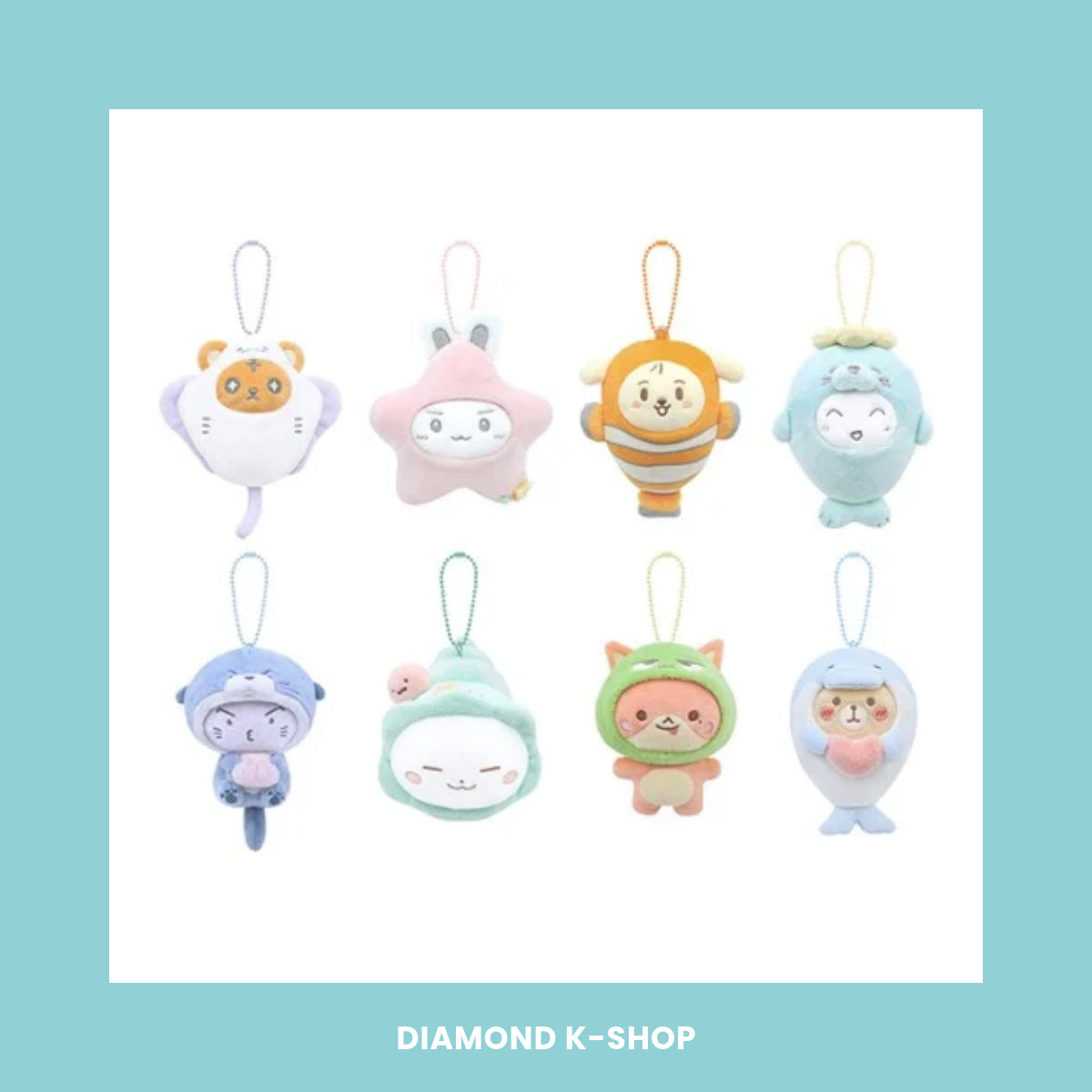 ATEEZ - 8th Anniversary Exhibition BLUE DRIFT OFFICIAL MD: PLUSH SEA COLLECTION