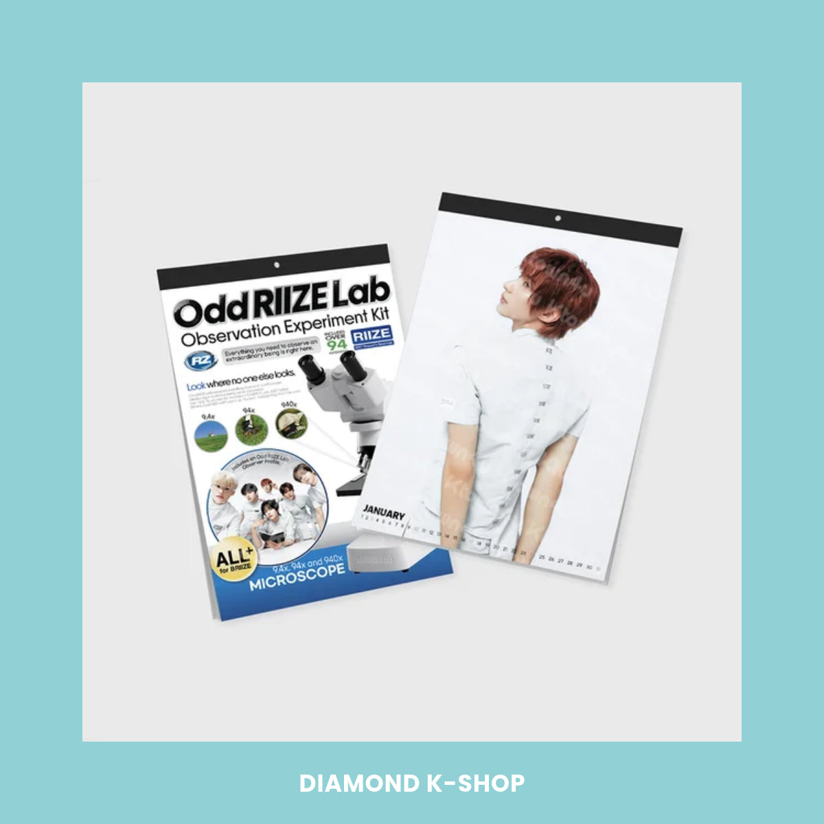 RIIZE - 2027 SEASON'S GREETINGS: ODD RIIZE LAB + POB Ktown4u