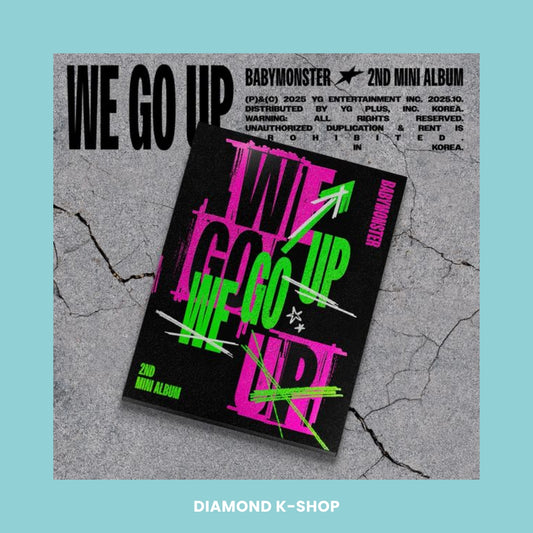 BABYMONSTER - WE GO UP (UP ver.) + POB Oficial