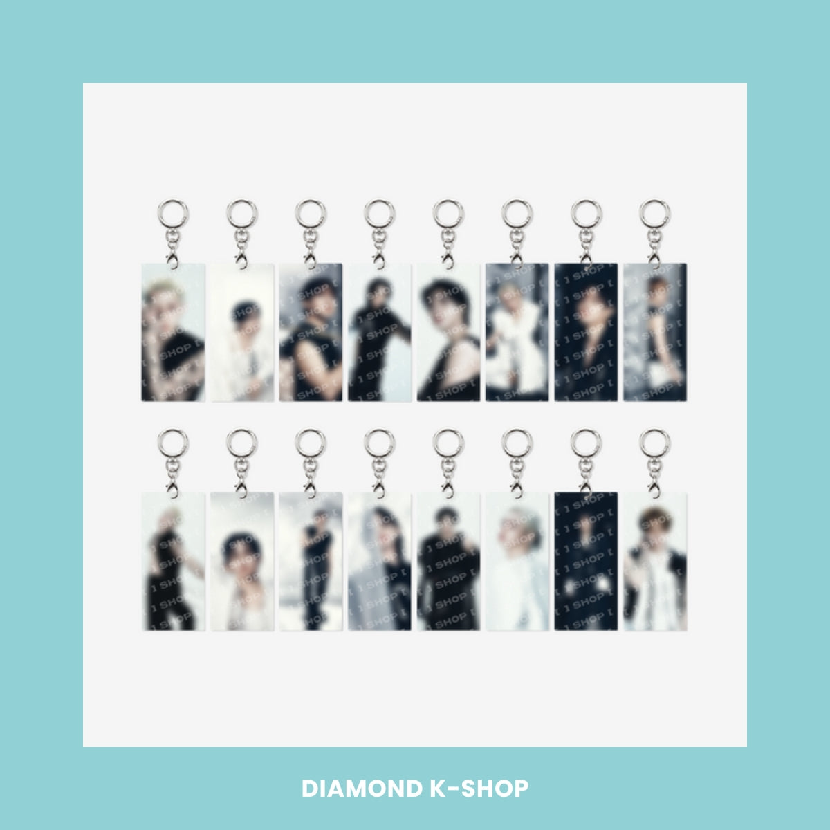 STRAY KIDS - RUN IT SEOUL MD: SECRET ACRYLIC KEYRING (RANDOM)
