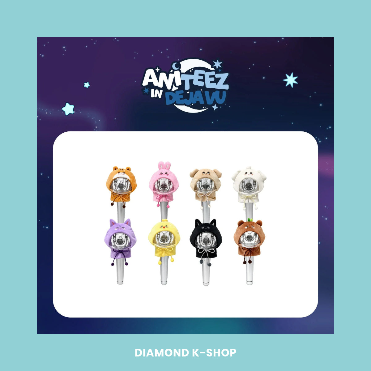 ATEEZ - ANITEEZ IN DEJA VU MD: LIGHTSTICK COVER