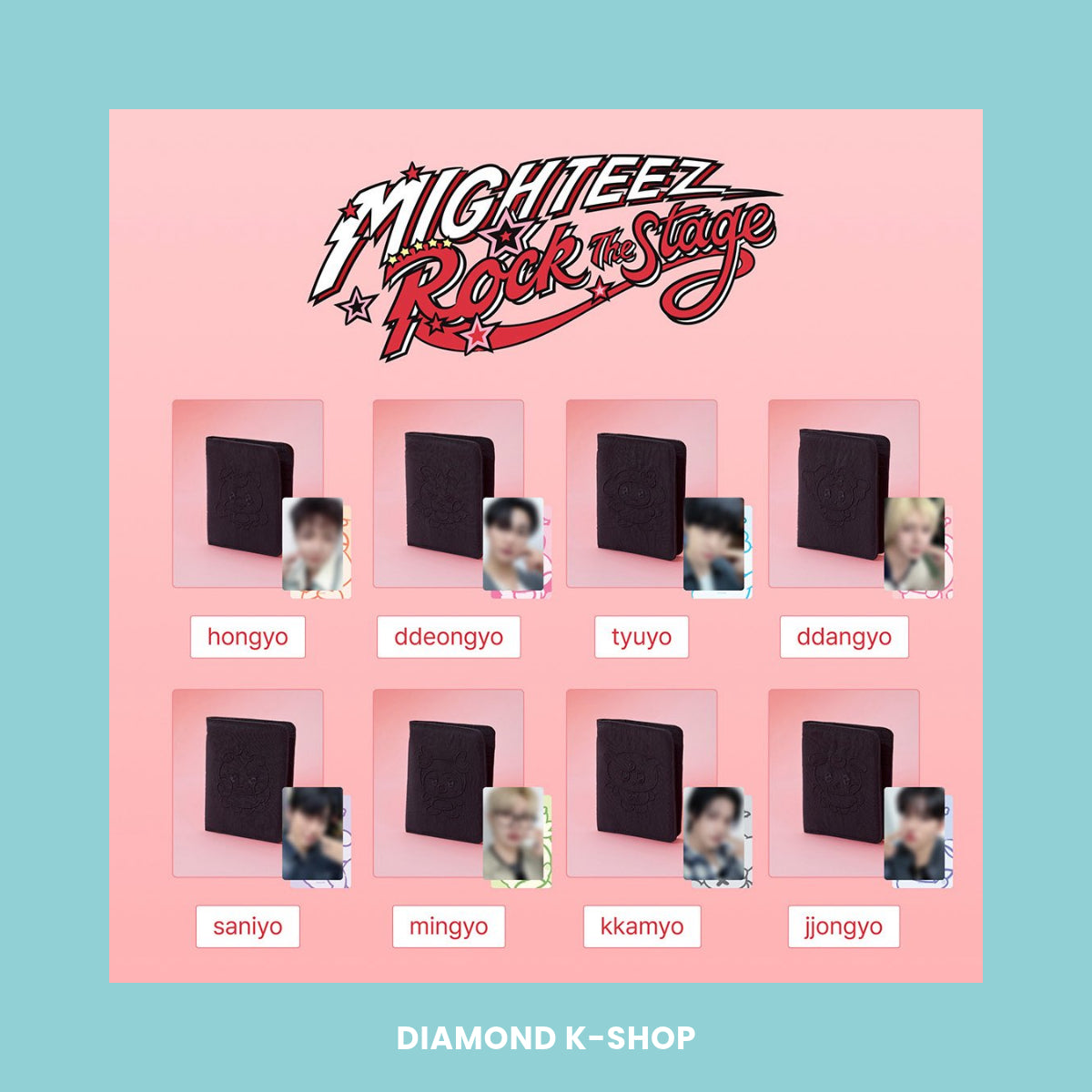 ATEEZ - MIGHTEEZ Rock The Stage POP-UP: Passport Case