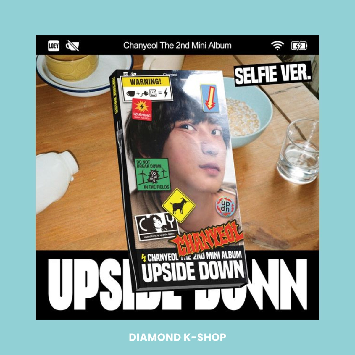 EXO: CHANYEOL - Upside Down (Selfie ver.)(SMART ALBUM)
