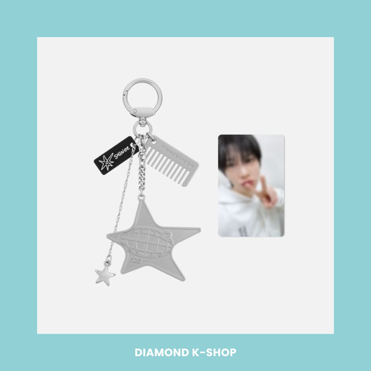 SHINee - [17th Anniversary official MD] - Shining Mirror Keyring Set