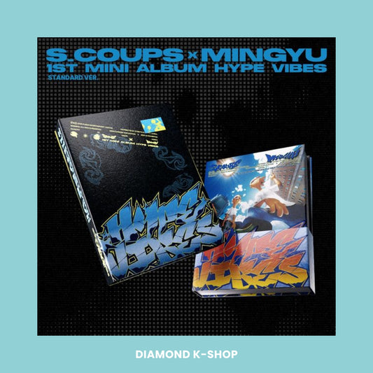 SEVENTEEN: S.COUPS X MINGYU - 'HYPE VIBES' (Photobook ver.) + POB Oficial