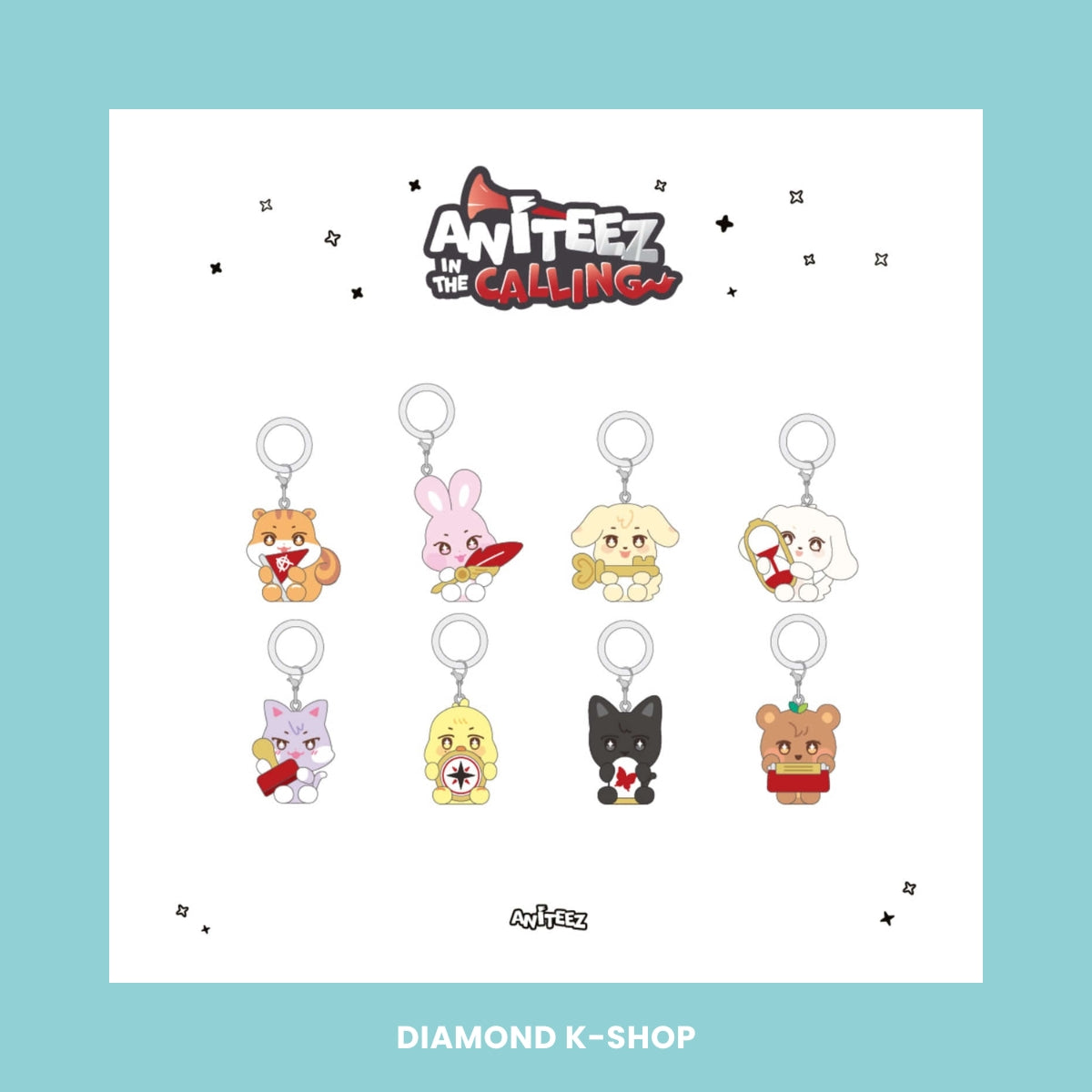 ATEEZ - ANITEEZ IN THE CALLING MD: MARKING MASCOT CHARM