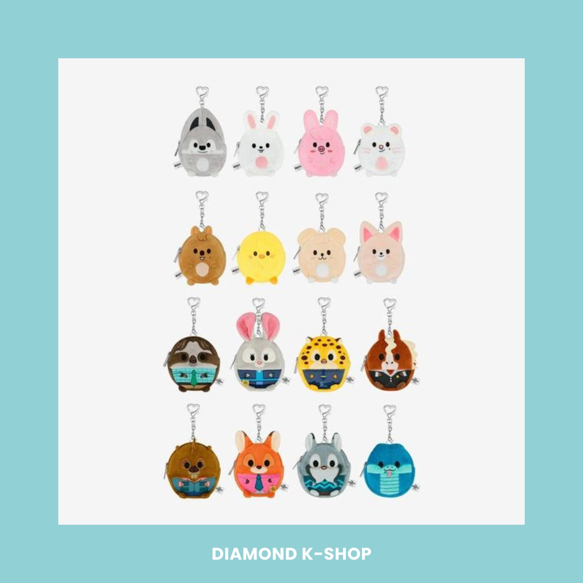 STRAY KIDS - "SKZOO X ZOOTOPIA2 MD" PLUSH COIN POUCH