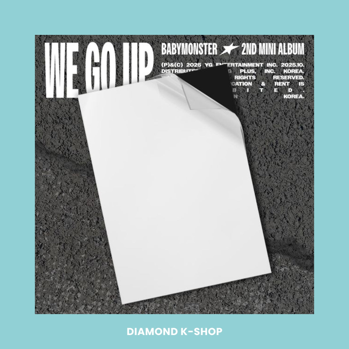 BABYMONSTER - WE GO UP (WE ver.) + POB Oficial