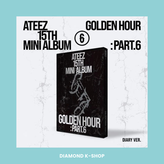 ATEEZ - GOLDEN HOUR: Part.6 (DIARY ver.) + POB Oficial