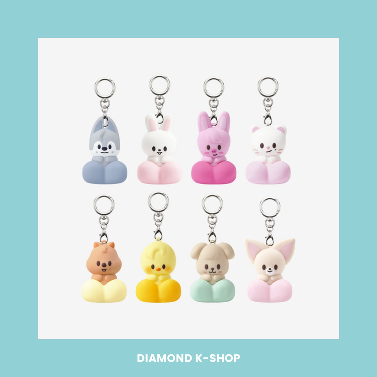 STRAY KIDS - RUN IT SEOUL MD: SECRET CLICKER KEYRING (RANDOM)