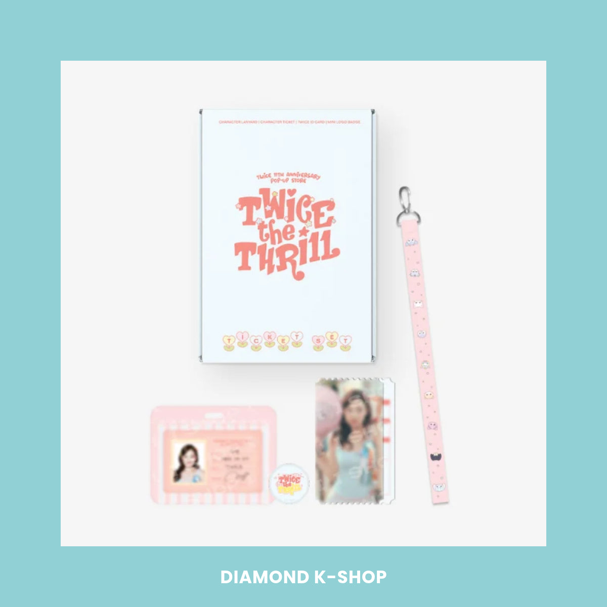 TWICE - TWICE THE THRILL POP-UP MD: TWICE LAND TICKET SET