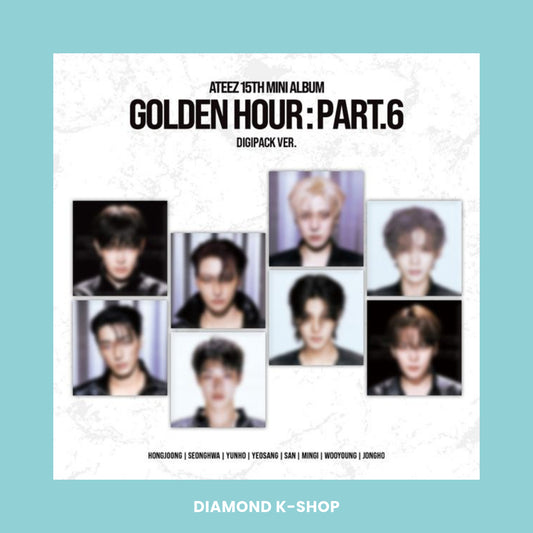 ATEEZ - GOLDEN HOUR: Part.6 (Digipack ver.) + POB Soundwave