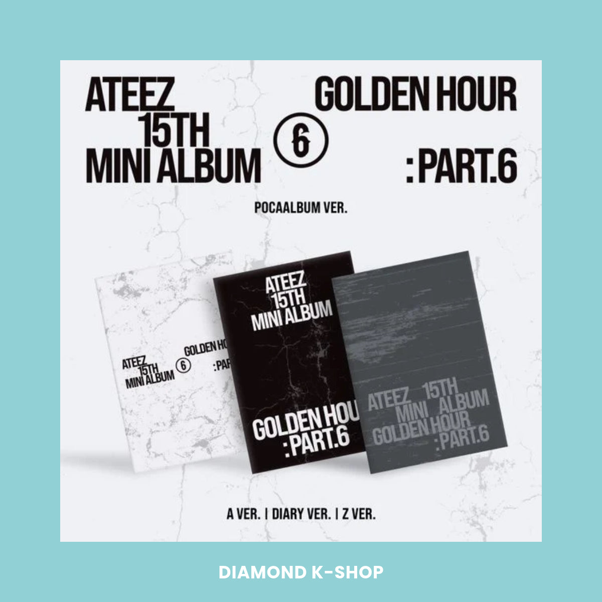 ATEEZ - GOLDEN HOUR: Part.6 (POCAALBUM ver.) + POB Oficial