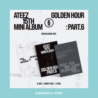 ATEEZ - GOLDEN HOUR: Part.6 (POCAALBUM ver.) + POB Oficial