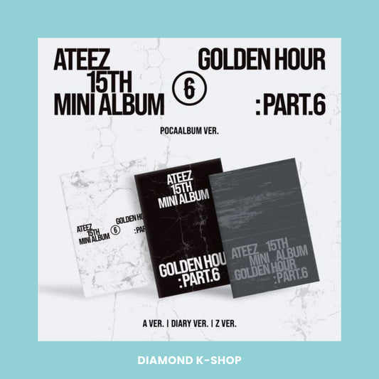 ATEEZ - GOLDEN HOUR: Part.6 (POCAALBUM ver.) + POB Oficial