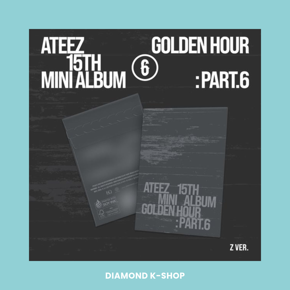 ATEEZ - GOLDEN HOUR: Part.6 (POCAALBUM ver.) + POB Oficial