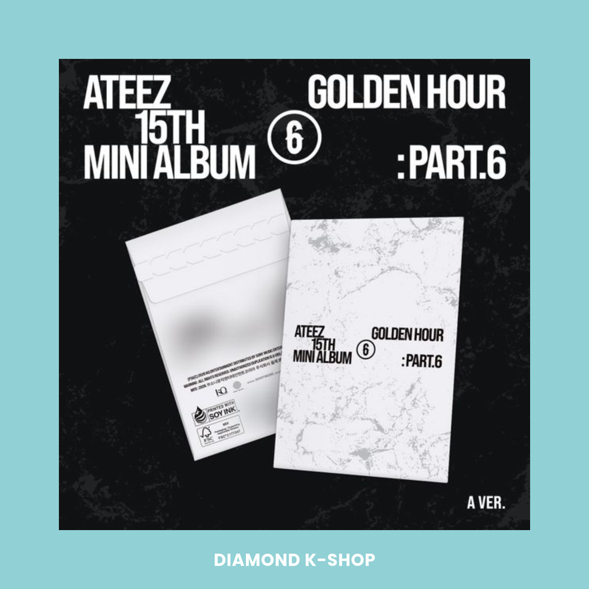 ATEEZ - GOLDEN HOUR: Part.6 (POCAALBUM ver.) + POB Oficial