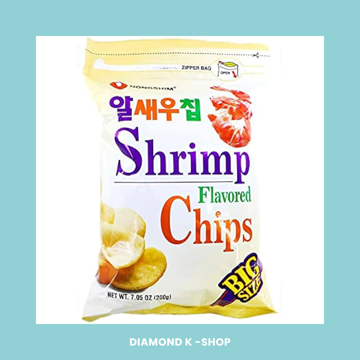 Nongshim - Papas fritas de camarón