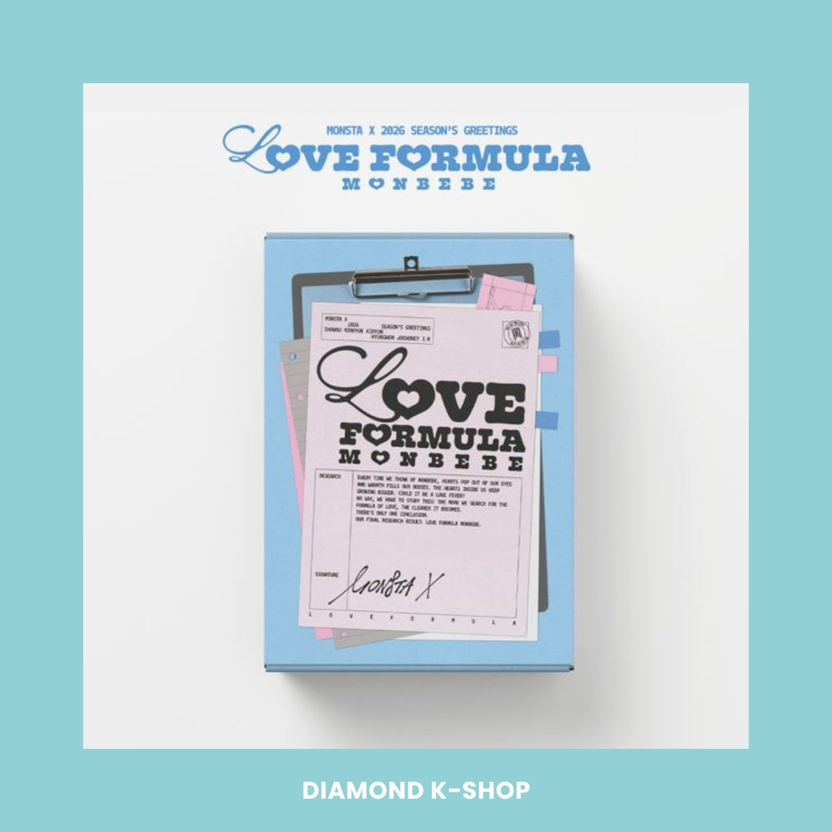 MONSTA X - 2026 SEASON'S GREETINGS + POB Oficial