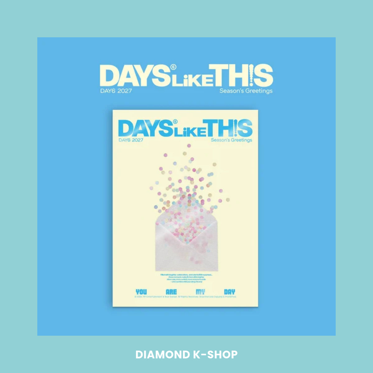 DAY6 - Season's Greetings 2027: DAYS LIKE THIS + POB Oficial