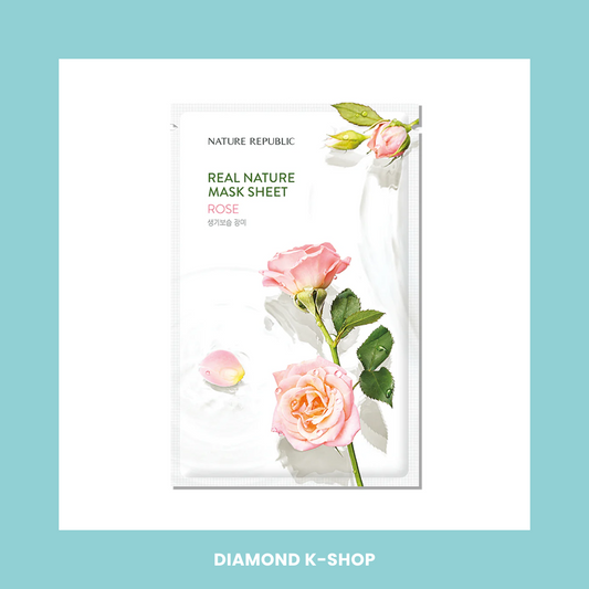 Nature Republic - Real Nature Rose Mask Sheet