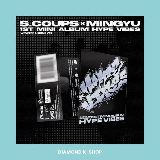 SEVENTEEN: S.COUPS X MINGYU - 'HYPE VIBES' (Weverse Albums ver.)