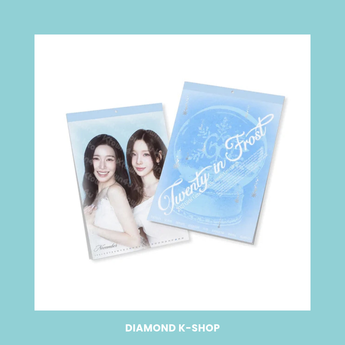 SNSD - 2027 SEASON'S GREETINGS + POB Ktown4u